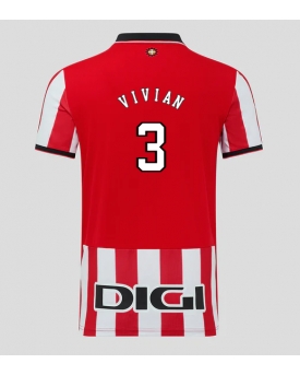 Athletic Bilbao Dani Vivian #3 Maglia Gara Casa Repliche 2025-26 Maniche Corte